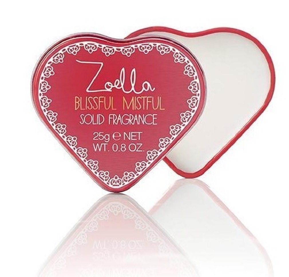 Zoella Beauty Blissful Mistful Solid Fragrance - 25g, 1 Count, Long-Lasting Scent