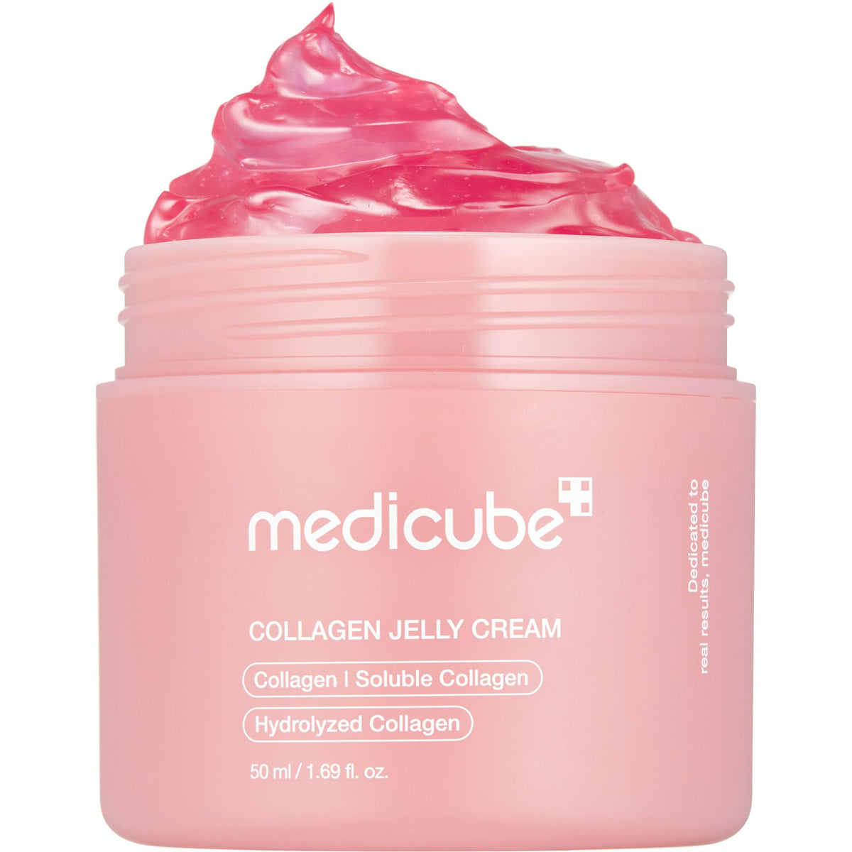 Medicube Collagen Jelly Cream - Niacinamide & Hydrolyzed Collagen For 24H Glow, 1.69 Fl Oz