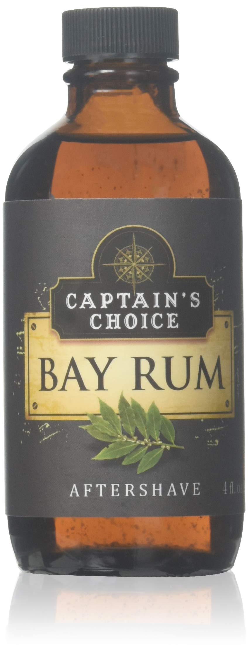 Captain'S Choice Bay Rum Aftershave 4 Fl Oz - Refreshing Men'S Grooming Essential