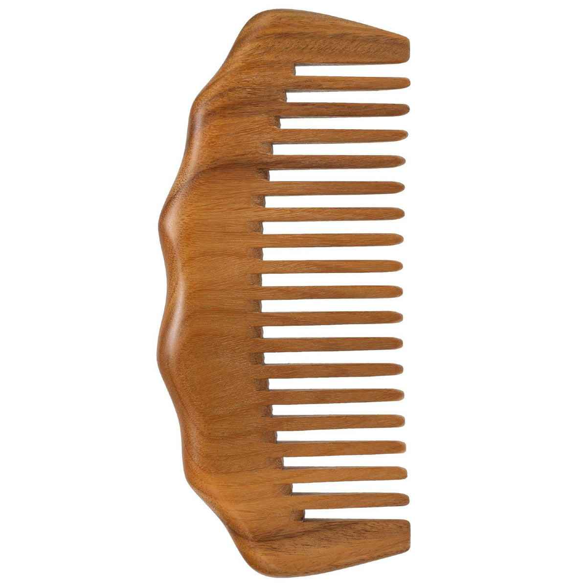 Moreinday Wooden Wide Tooth Comb for Women & Men - Sandalwood Hair Comb, 5x1.8 Inch