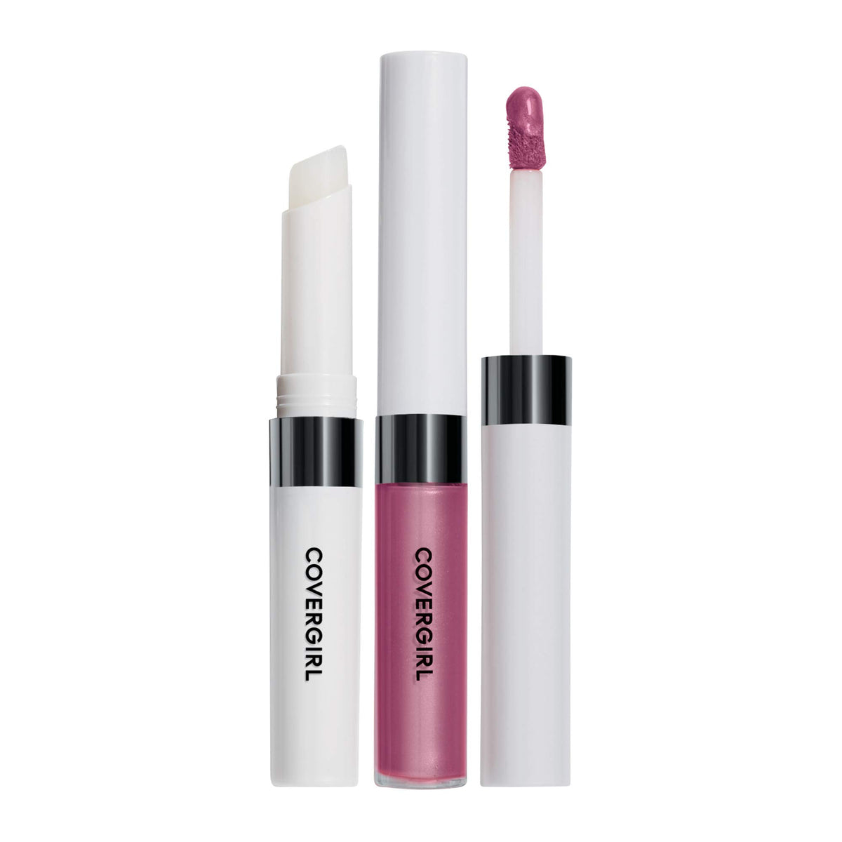 Covergirl Outlast All-Day Lip Color, Luminous Lilac, 3.38 Fl Oz With Topcoat