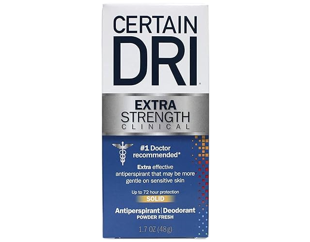 Certain Dri Anti-Perspirant Solid, 1.7 Oz, Pack Of 7 - Effective Odor Control, Long