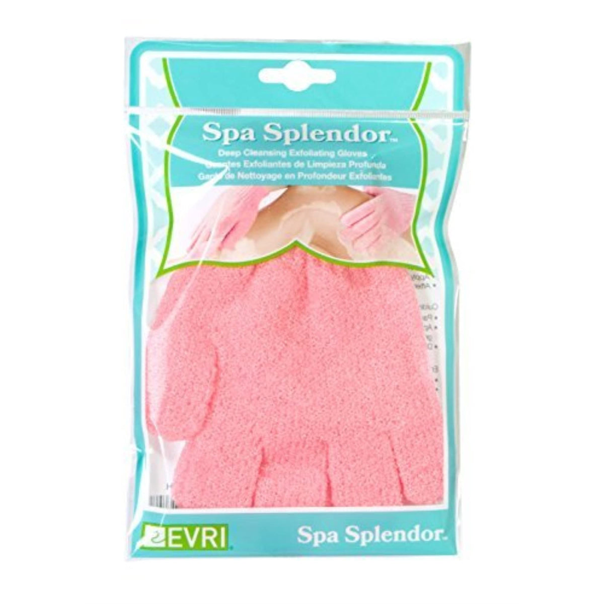 Evriholder Exfoliating Gloves - Size 1Ct, Spa Quality Skin Care For Smooth, Radiant Skin