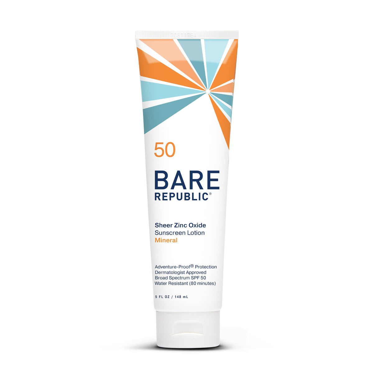 Bare Republic Sport Mineral Sunscreen Spf 50, Vanilla Coco, 5 Fl Oz - Chemical-Free Sunblock