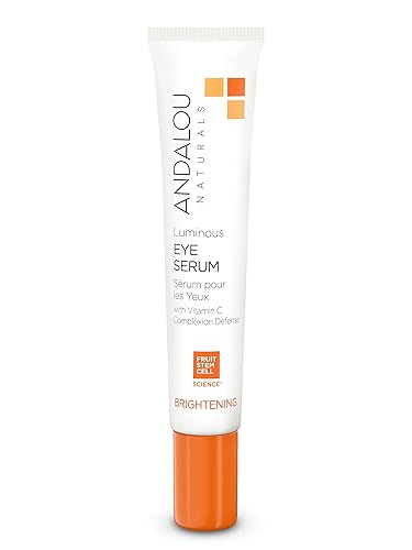 Andalou Naturals Luminous Eye Serum - 0.60 Fl Oz Anti-Aging Eye Treatment For Radiant Skin