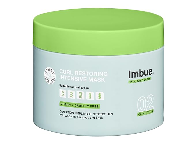 Imbue Curl Hair Conditioner 300Ml - Vegan, Protein-Rich, Repairing For 3A-4C Curls