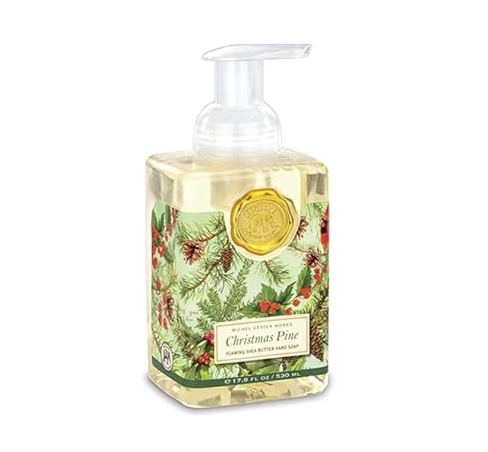 Michel Design Works Christmas Pine Scented Foaming Hand Soap, 17.8 Fl Oz