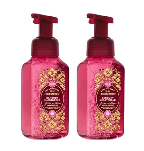 Bath & Body Works Gentle Foaming Hand Soap 8.75 Oz, 2-Pack - Danbury Shortbread Scent