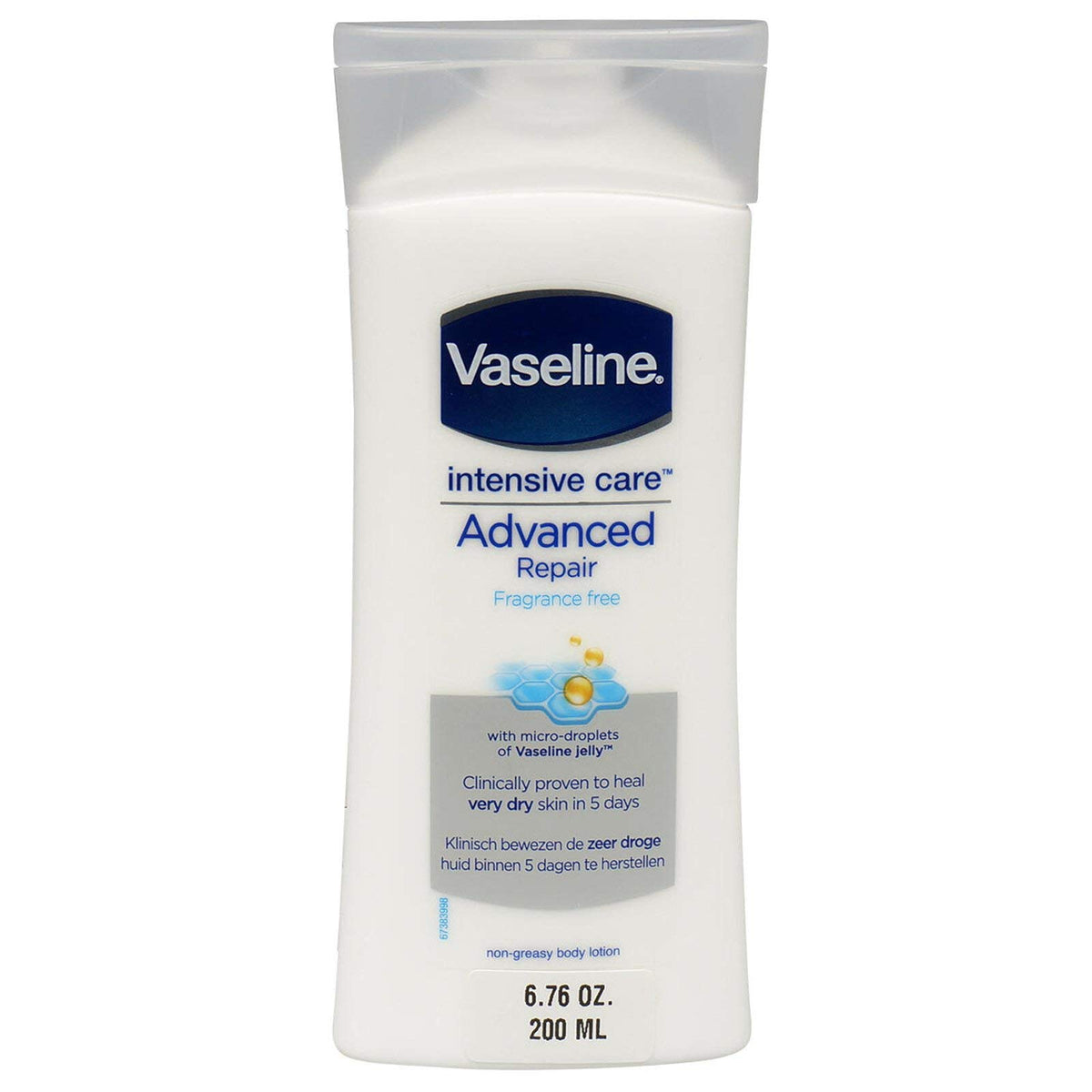 Vaseline Intensive Rescue Moisture Locking Body Lotion, Unfragranced, 200Ml, Pack Of 3