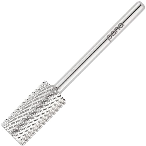 Beauticom Usa Pana Silver Coarse Grit Nail Drill Bit - Large Barrel 3/32&quot; Shank For Acrylic Removal