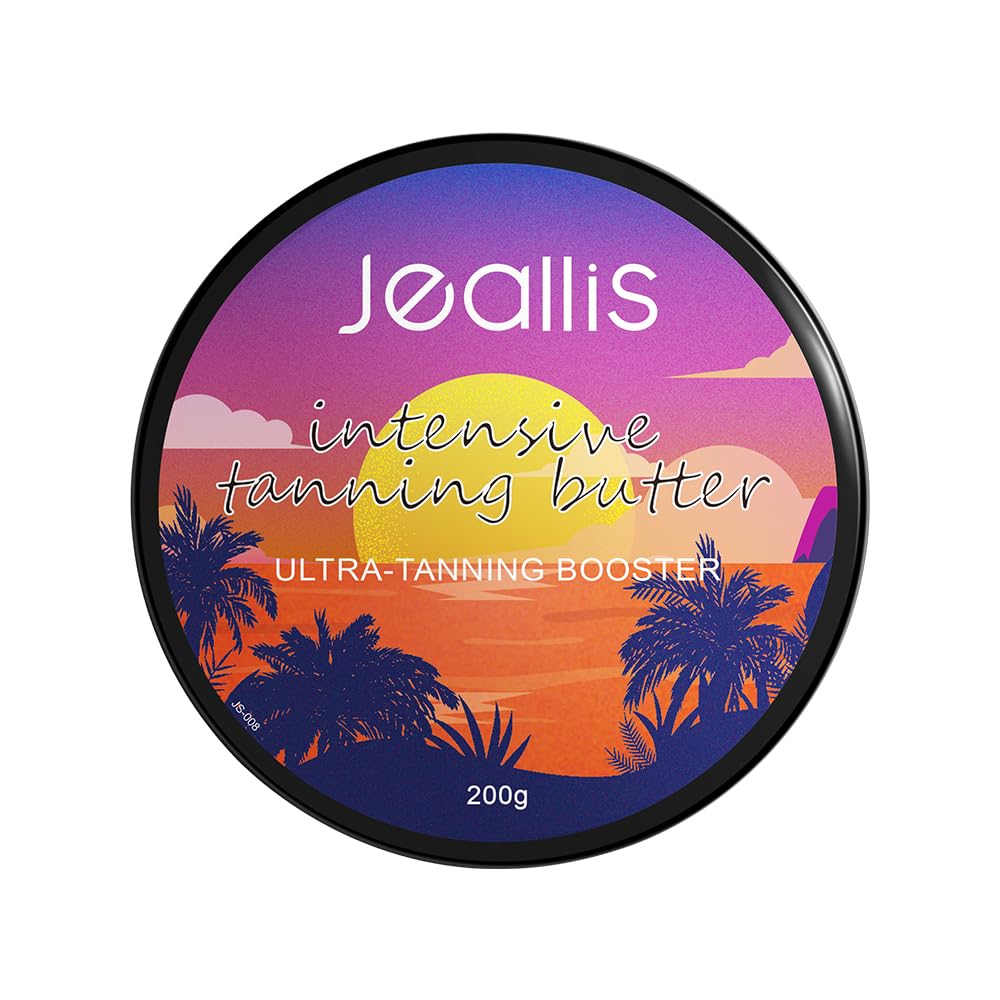 Jeallis Extreme Dark Tanning Gel - Watermelon, 6.8Oz Tan Accelerator For Sun & Tanning Beds