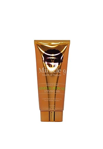 Miracle 9 Honey & Avocado Styling Gel - 6Oz Moisturizing Hair Gel For Strong Hold