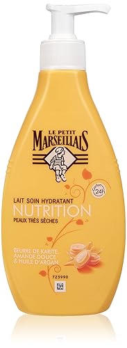 Le Petit Marseillais Moisturising Body Milk With Shea Butter & Argan Oil For Dry Skin, 2X250Ml