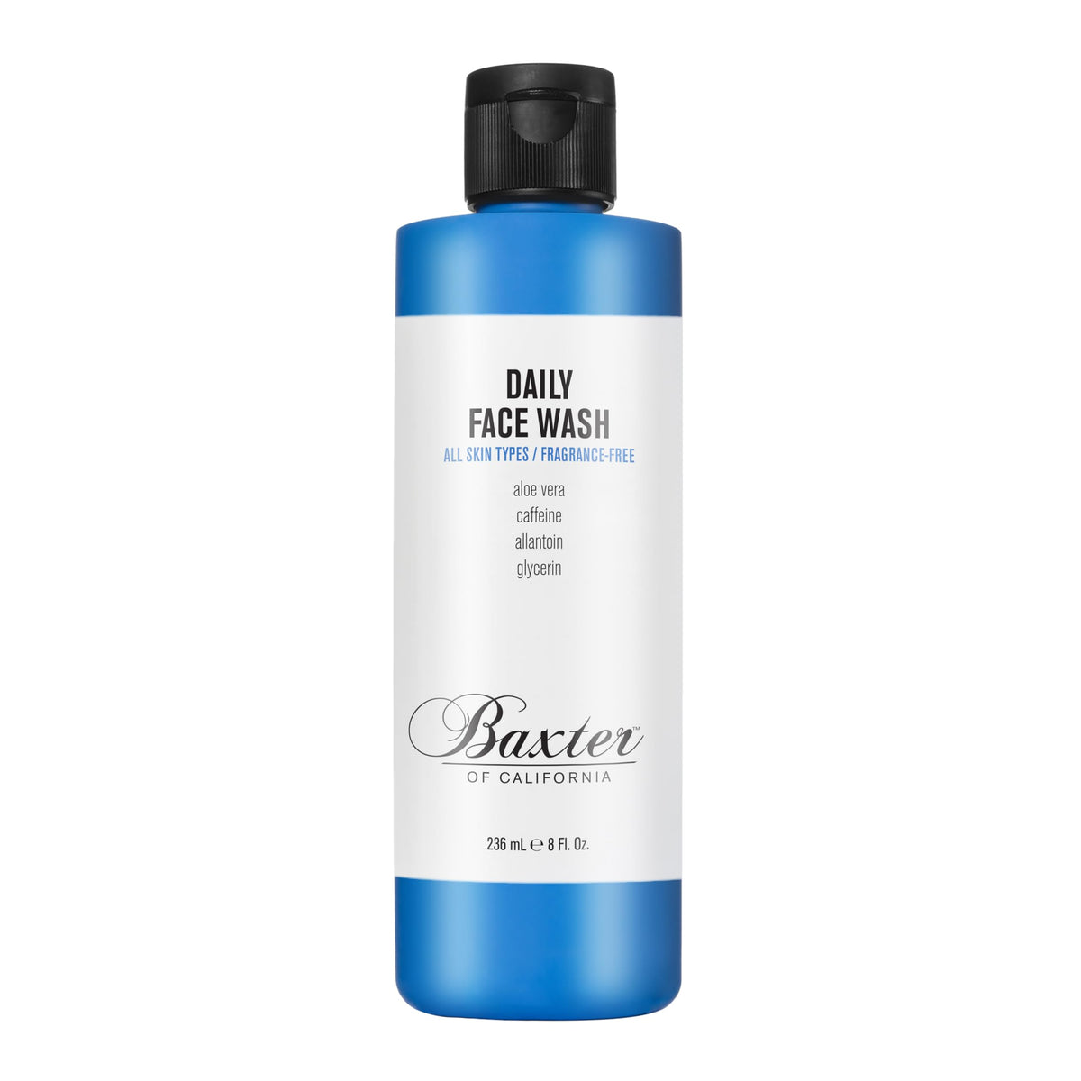 Baxter Of California Daily Face Wash For Men | Sulfate-Free & Fragrance-Free | 8 Oz