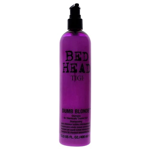 Tigi Bed Head Dumb Blonde Shampoo, 13.5 Fl Oz - Brightening Shampoo For Blondes