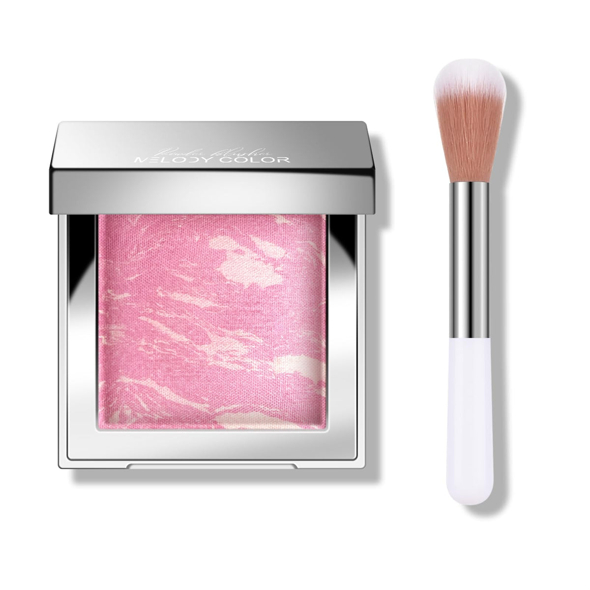 Kyda Lightweight Baked Powder Blush - Luminous Flush, Hydrating Matte Finish, 0.16 Oz