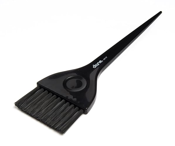 Diane Large Black Tint Brush, 2.375 Inch Plastic Hair Coloring Tool, D8137