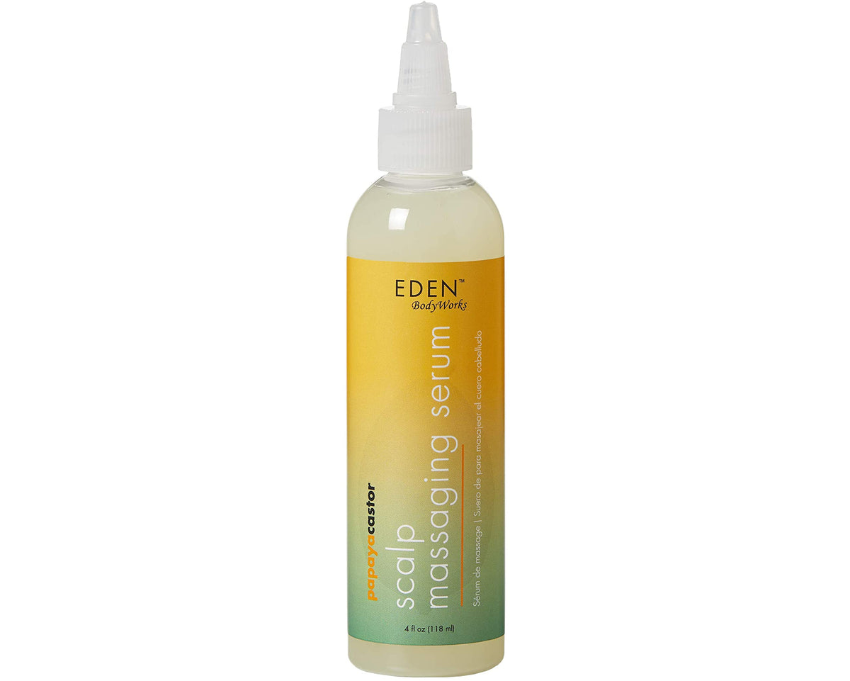 Eden Bodyworks Papaya Castor Serum - 4Oz Nourishing Scalp & Hair Moisturizer, Soothe & Restore