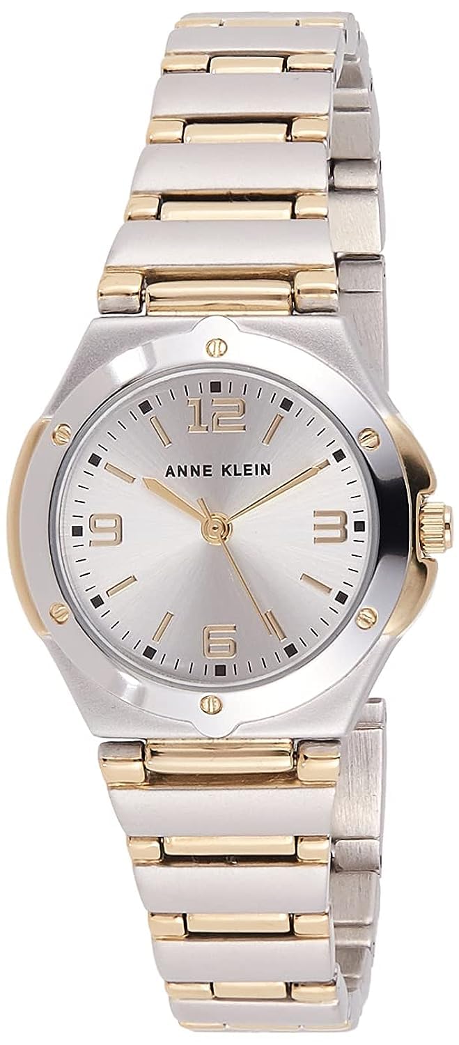 Anne Klein Women'S Two-Tone Metal Bracelet Watch, 10/8655Svtt