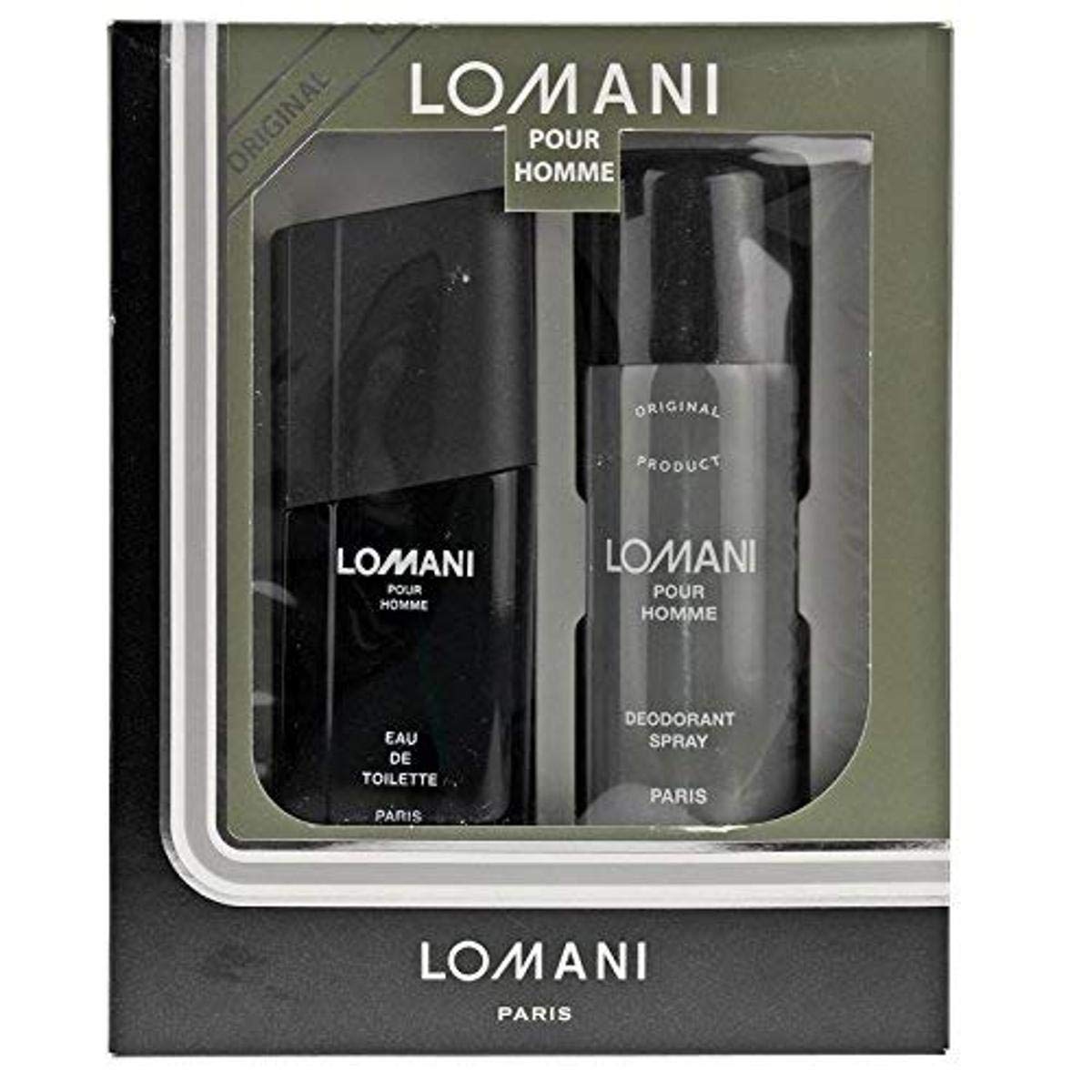 Lomani 2 Piece Gift Set for Men - Blue Fragrance, 10.14 Fl Oz, Perfect for Gifting