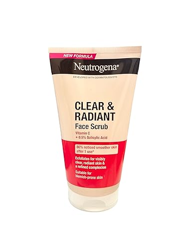 Neutrogena Refreshingly Clear Daily Exfoliator, 150Ml - Gentle Acne & Oil Control Cleanser