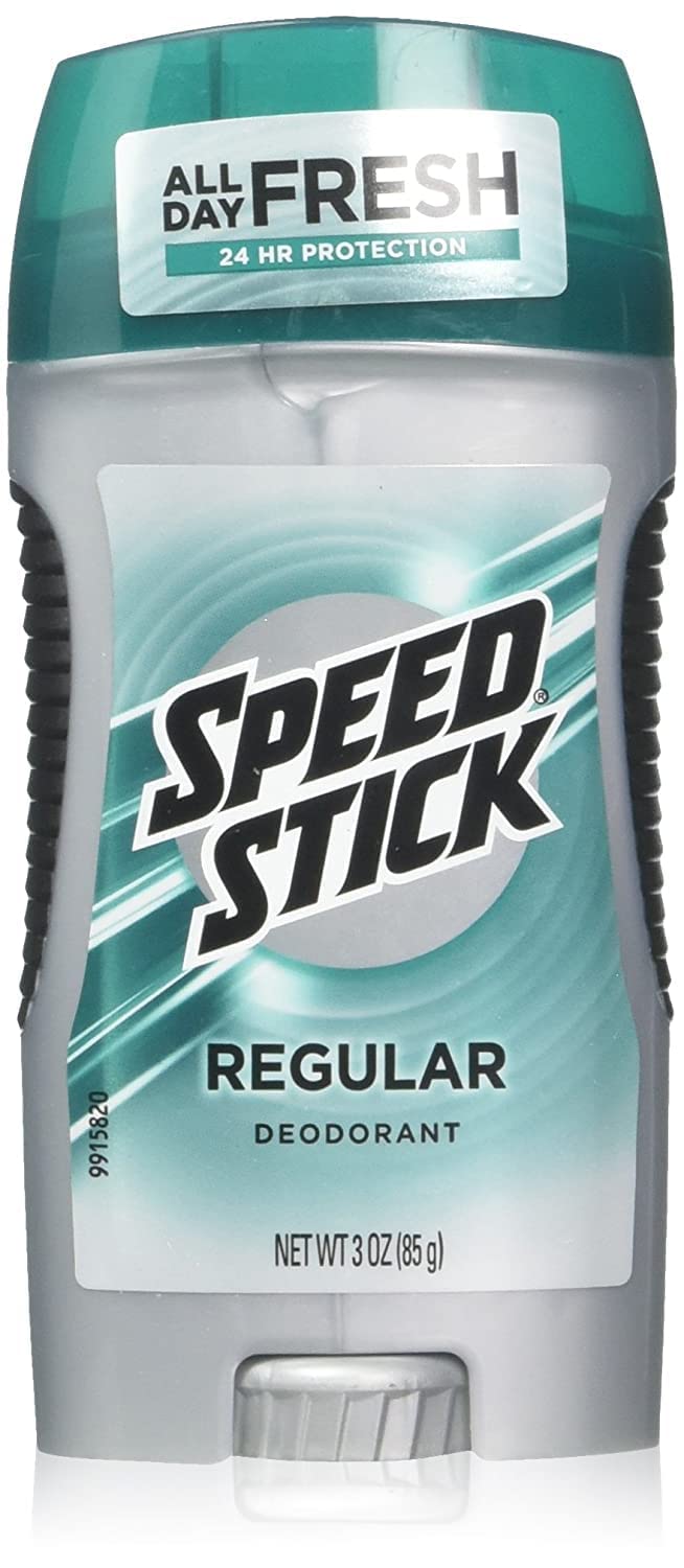 Speed Stick Deodorant, Regular 3 Oz, Pack Of 4 - Long-Lasting Protection, Fresh Scent