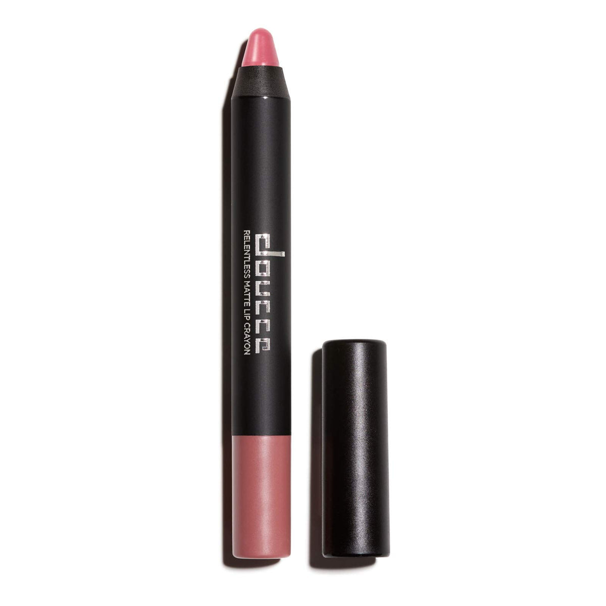 Doucce Relentless Matte Lip Crayon In Alba 401 - Long-Lasting, Bold Color For Beautiful Lips