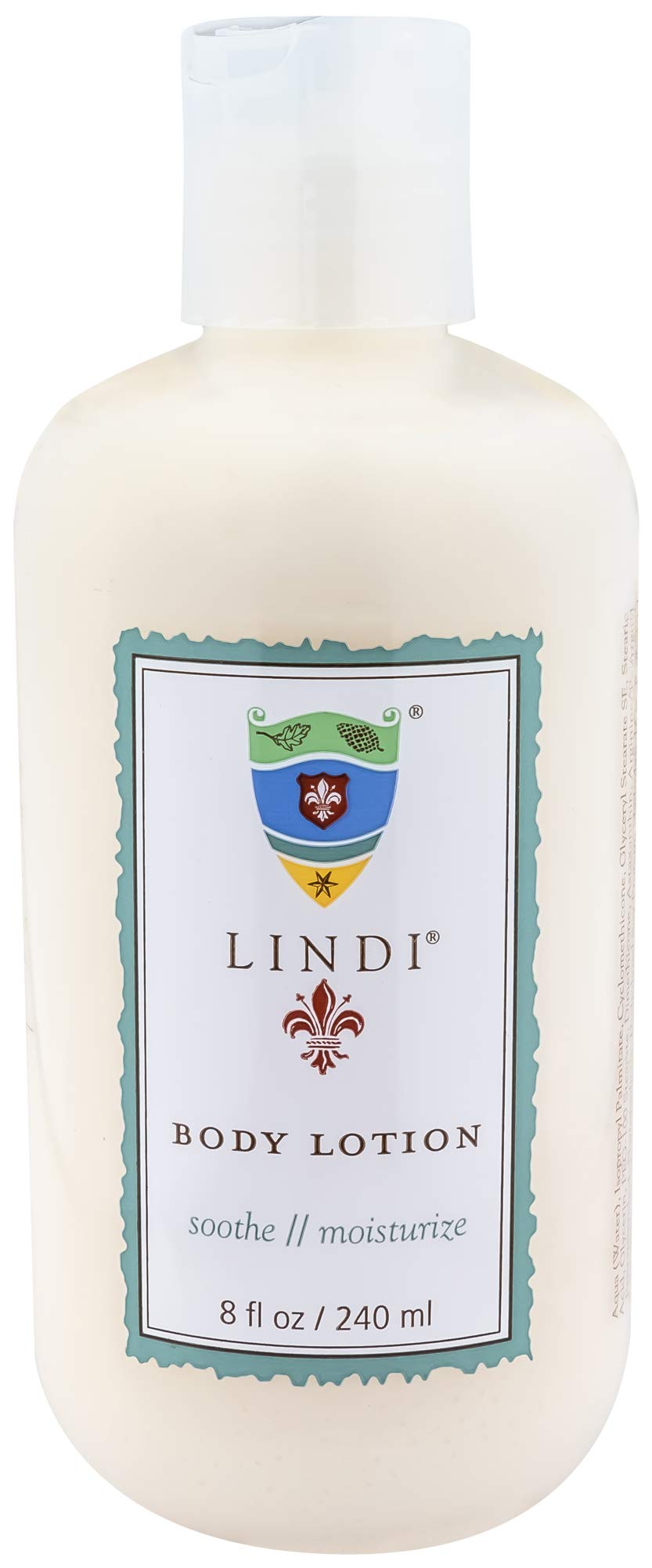 Lindi Skin Body Lotion For Sensitive Skin - Moisturizing, Antioxidant Formula (8 Fl Oz)