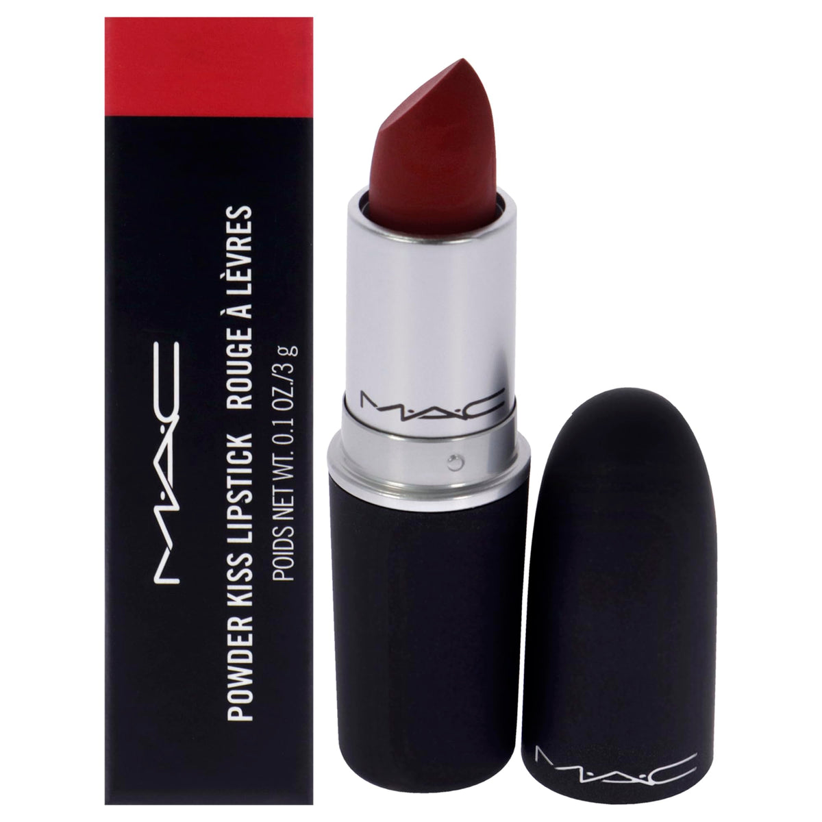 Powder Kiss Lipstick  935 Ruby New by MAC for Women  01 oz Lipstick