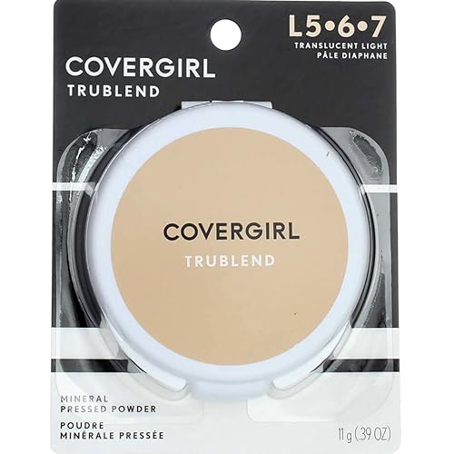 Covergirl Pressed Powder Light, 0.39 Oz - White Tinted Finishing Makeup For Flawless Look