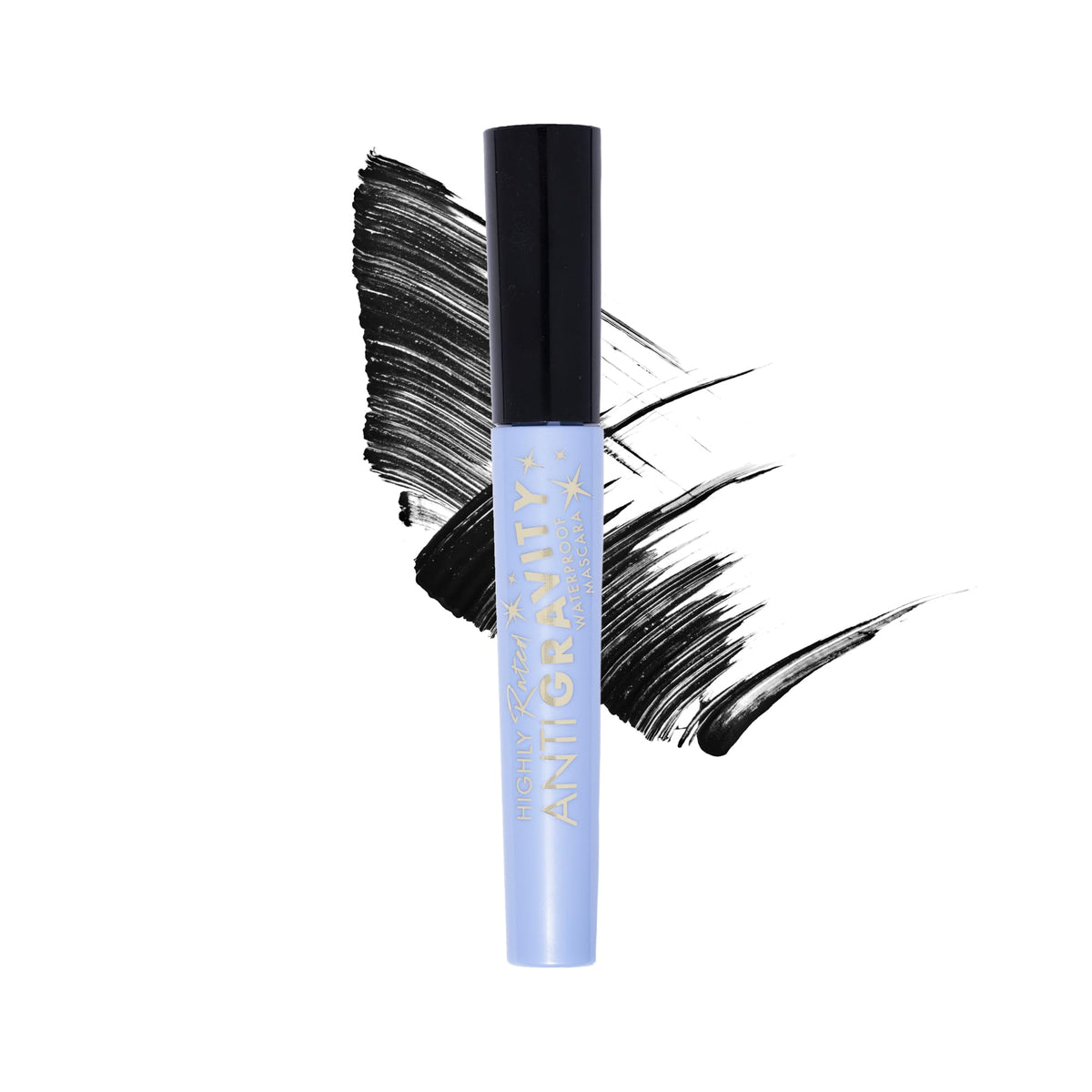 Milani Highly Rated Waterproof Black Mascara With Castor Oil & Hourglass Brush, 0.35 Fl Oz