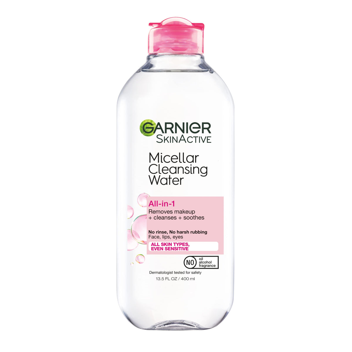 Garnier Micellar Cleansing Water All-In-1 For Skin, 23.7 Fl Oz - Makeup Remover & Cleanser