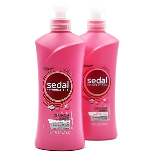 Sedal Co-Creations Ceramidas Leave-In Conditioner, 2-Pack, 10.14 Fl Oz - Moisturizing Hair