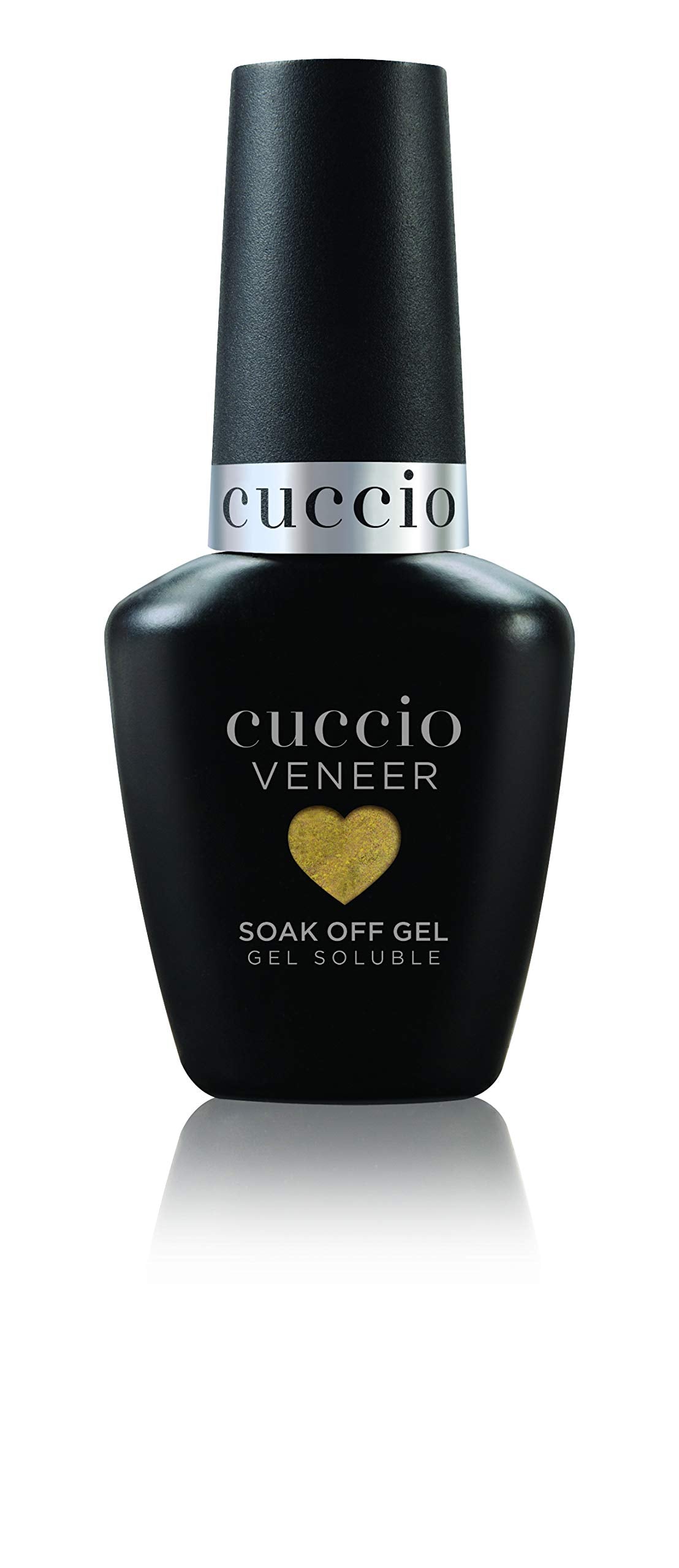 Cuccio Veneer Gel Nail Polish - You're Sew Special - Soak Off Lacquer, 0.43 oz, GOLD