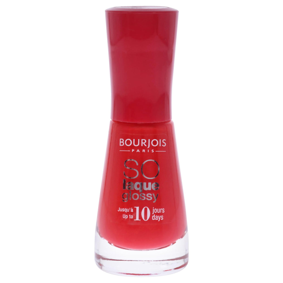 Bourjois So Laque Glossy Nail Polish for Women   02 Prepp Hibiscus  03 Ounce