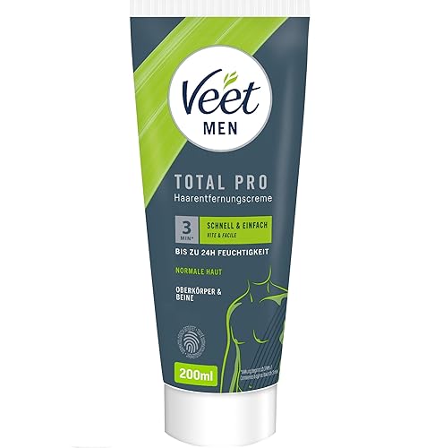 Veet For Men Hair Removal Gel Creme, 200Ml - Effective Hair Removal For Smooth Skin