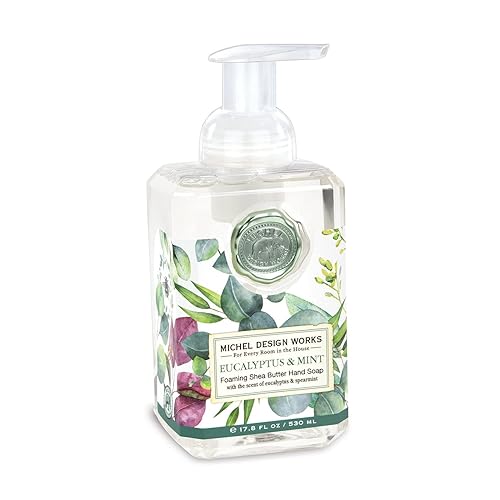 Michel Design Works Eucalyptus & Mint Foaming Hand Soap, 17.8 Fl Oz