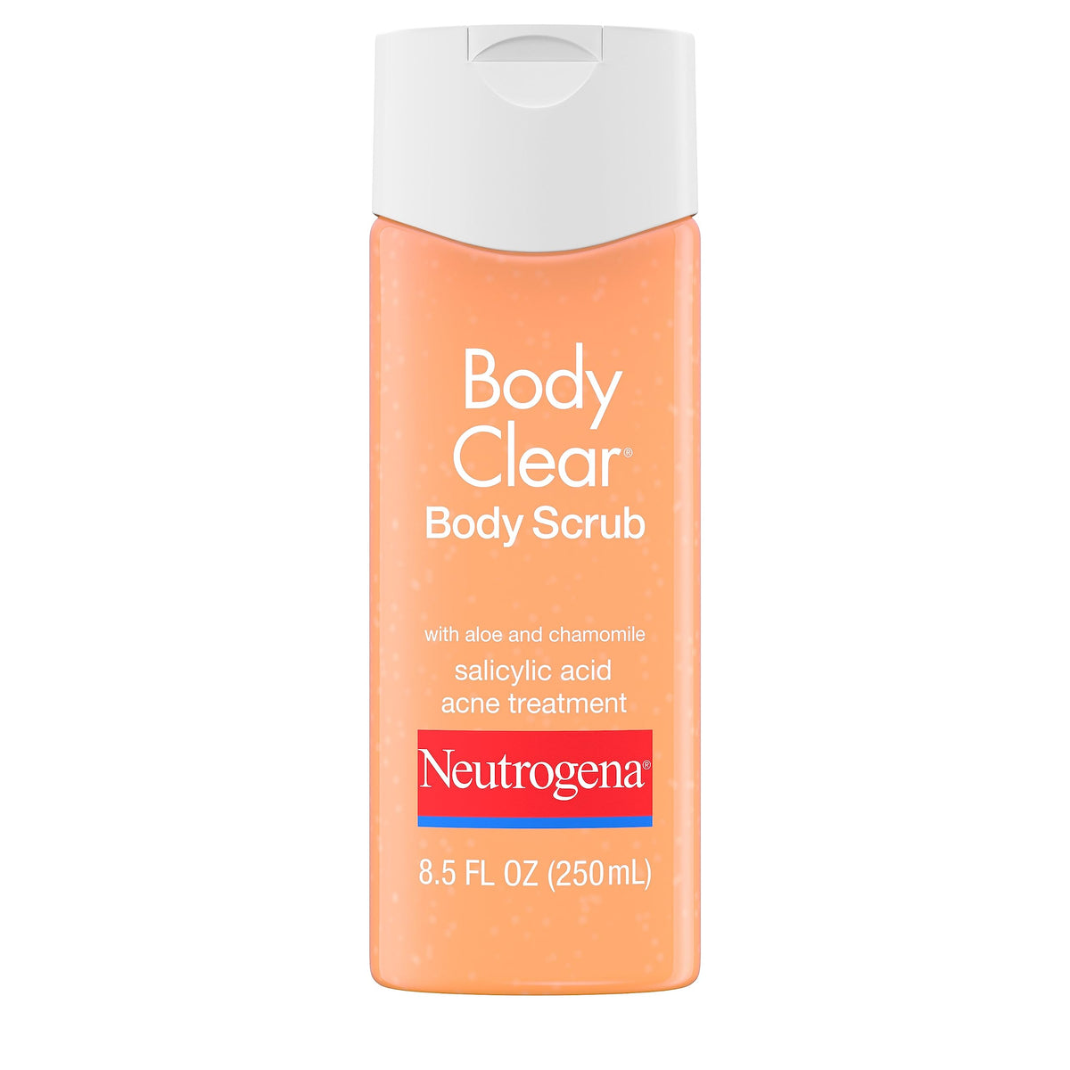 Neutrogena Body Clear Oil-Free Acne Scrub With Salicylic Acid, 8.5 Fl. Oz (Pack Of 