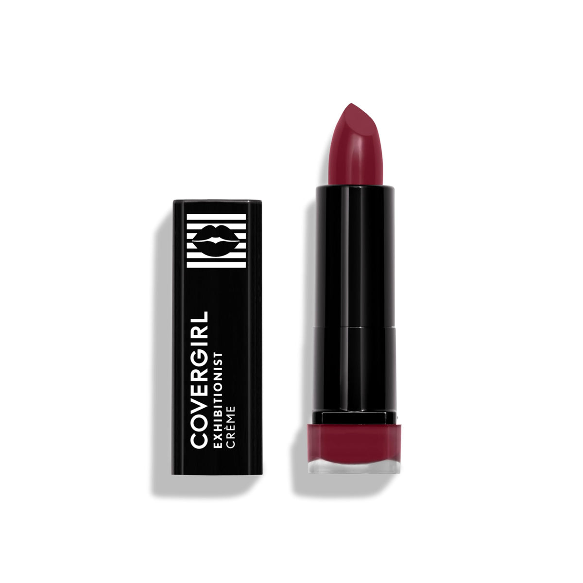 Covergirl Exhibitionist Lipstick Cream, Verve Violet 370, 0.123 Oz - Bold Color & Hydration