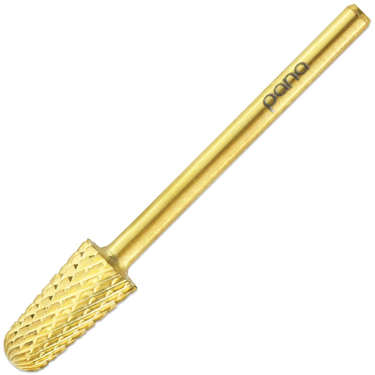 Pana 3/32&quot; Safety Carbide Bit Nail For Dremel - Coarse Cone - Gold Finish