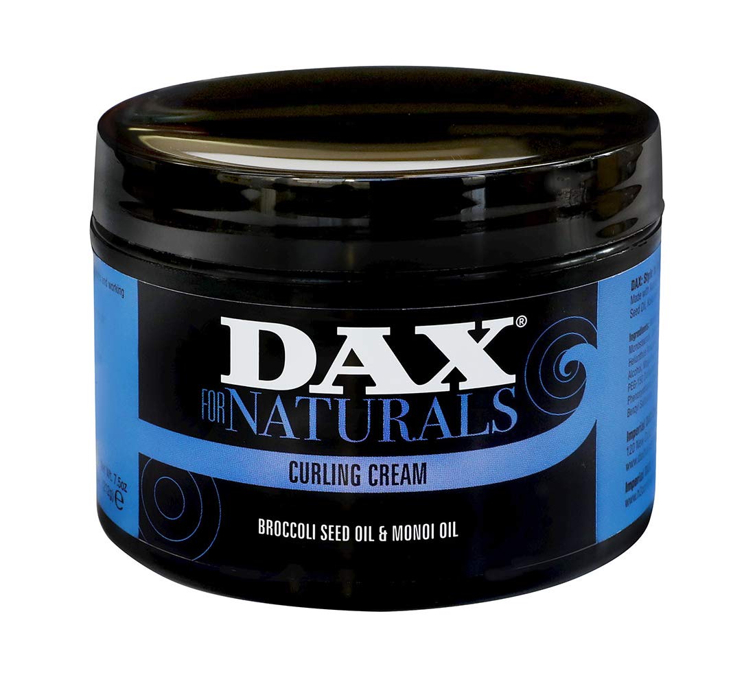 Dax For Naturals Curling Cream - 7.5 Ounce Moisturizing Hair Cream For Curls