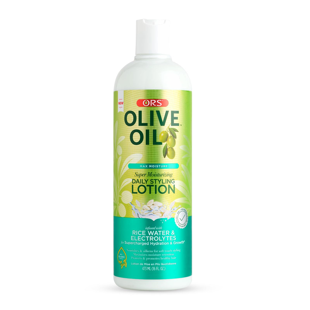 Ors Olive Oil Max Moisture Daily Styling Lotion 16Oz - Super Moisturizing Hair Care