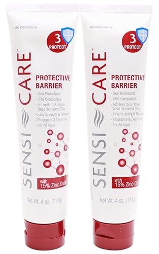 Medline Remedy Zinc Oxide Paste Skin Protectant, 4 Oz Tube, Pack Of 2, Convatec