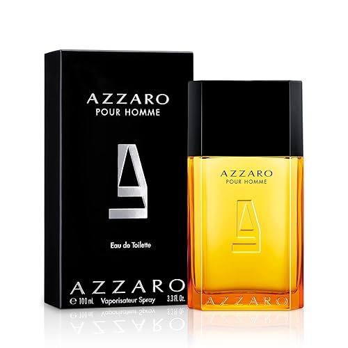 Azzaro Pour Homme Eau de Toilette - 3.3 Fl Oz - Sensual & Timeless Men's Cologne - Woody Aromatic Fragrance for Everyday Wear