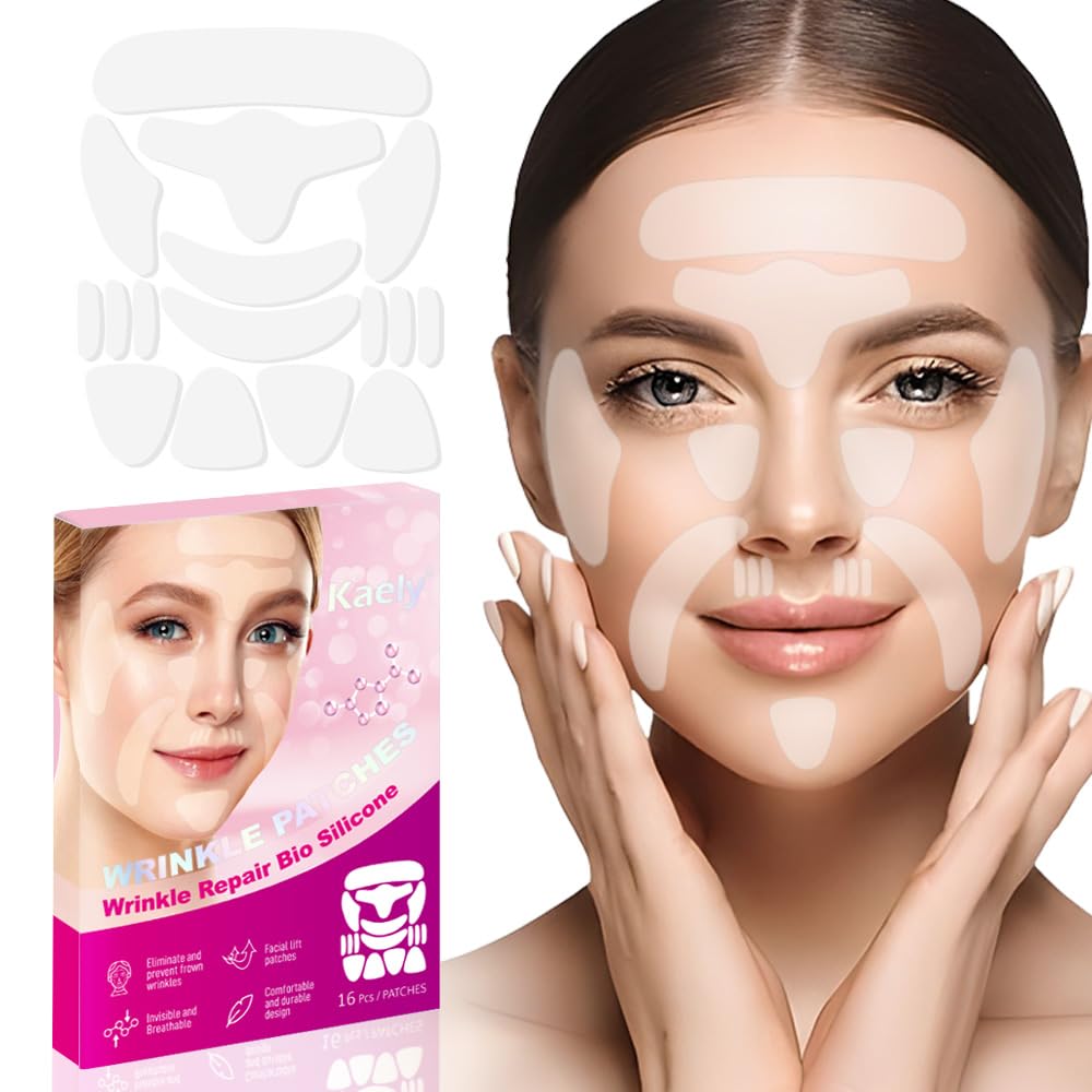 Evpct 192Pcs Face Wrinkle Tapes & Patches For Overnight Smoothing, Smile Lines, Forehead