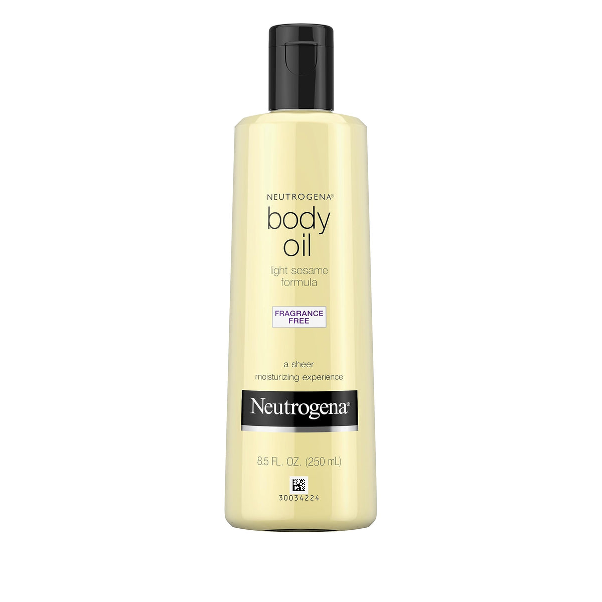 Neutrogena Fragrance-Free Body Oil, 8.5 Fl Oz - Dry Skin Moisturizer & Hydrating Massage Oil