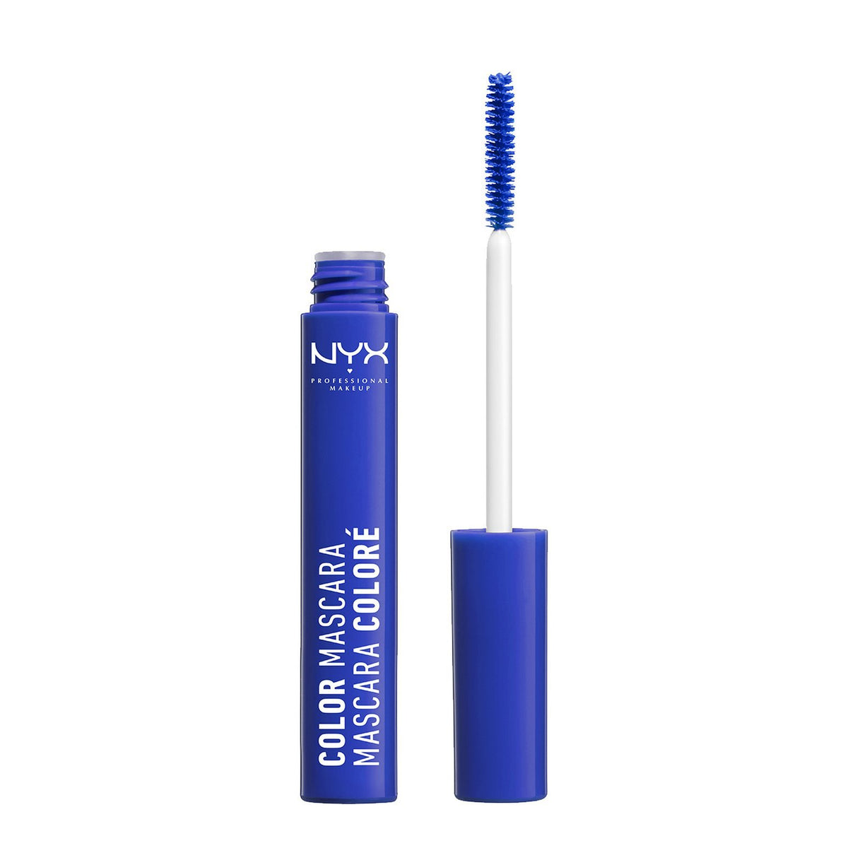 NYX Professional Makeup Color Mascara - Blue, 0.32 Ounce, Long-Lasting, Vibrant Color