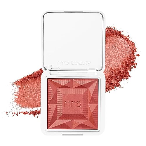 Rms Beauty Redimension Hydra Powder Blush, Sangria - Talc-Free, Buildable, Vegan, Clean Beauty