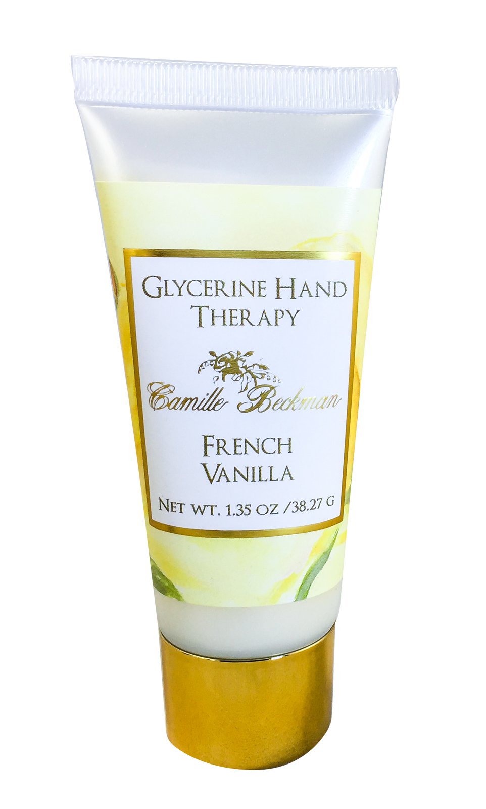 Camille Beckman French Vanilla Glycerine Hand Therapy Cream, 1.35 Ounce