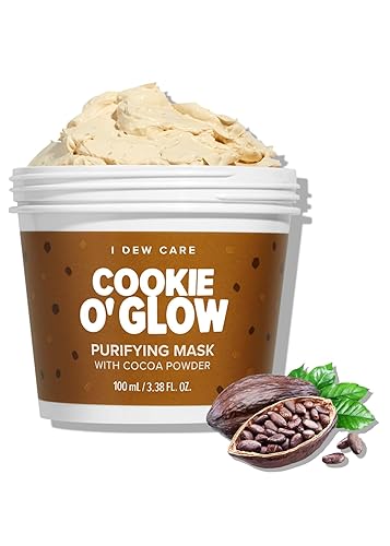 I Dew Care Cookie O' Glow Face Mask - Hydrating & Purifying For Dry Skin, 3.38 Oz